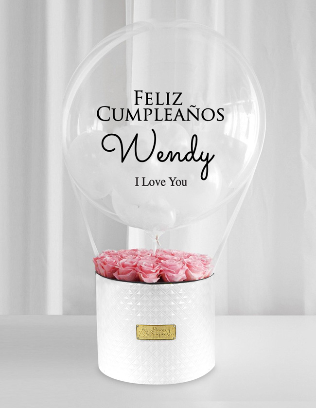 Box + Globo Personalizado