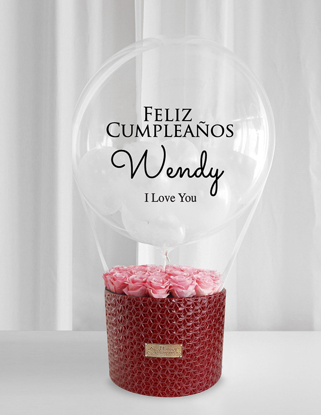 Box + Globo Personalizado GL1057