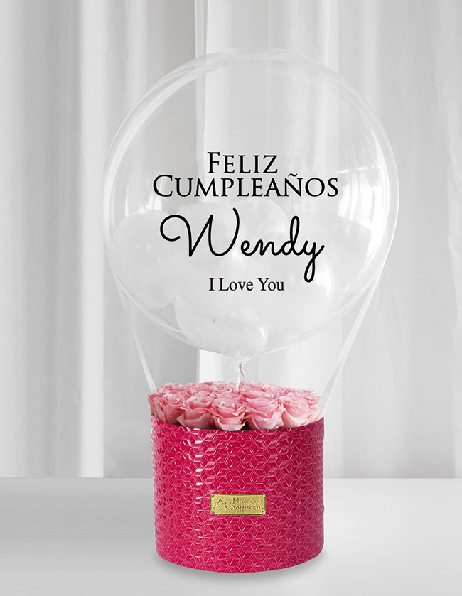 Box + Globo Personalizado GL1065