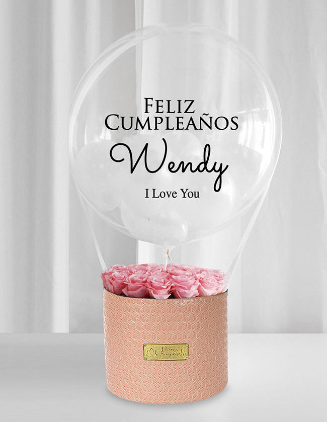 Box + Globo Personalizado GL1066