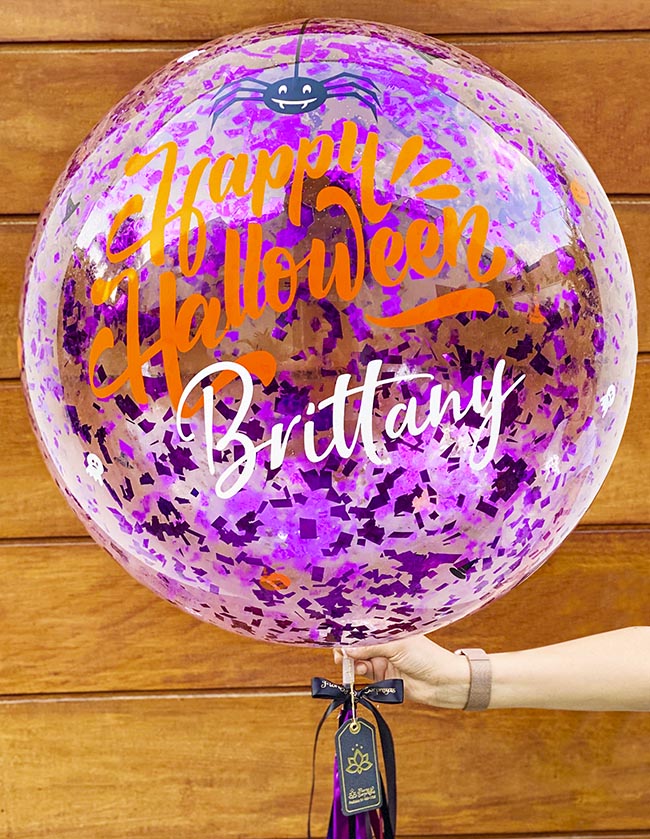 Globo Burbuja Halloween para Ella