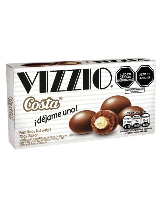 Chocolate Vizzio de 72gr