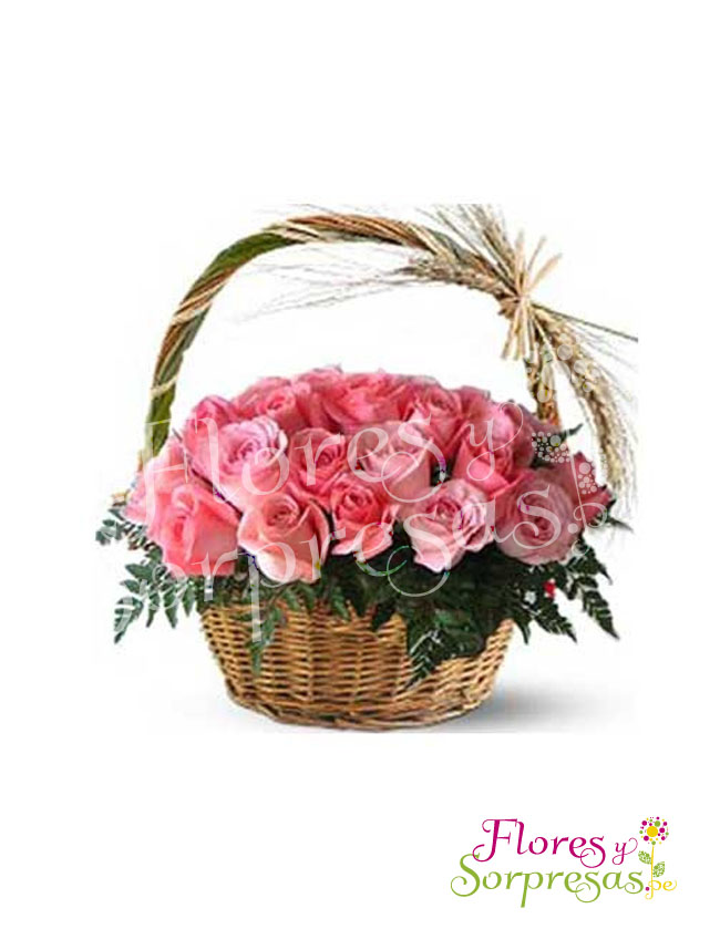 Canasta de flores 01