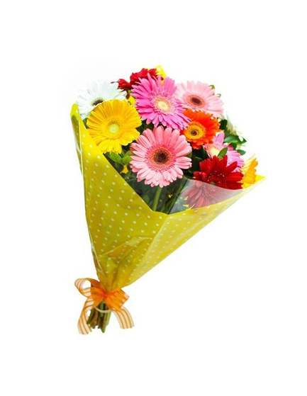 Ramo de Flores de 12 Gerberas