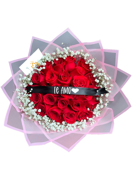 Ramo de 24 rosas