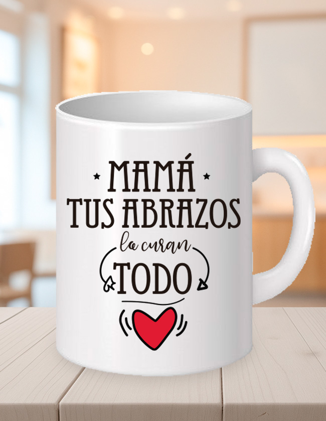 Mamá tus abrazos lo curan todo