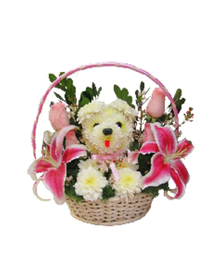 Cachorrita con Lilium AR17