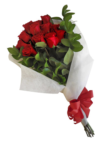 Ramo de 12 rosas rojas