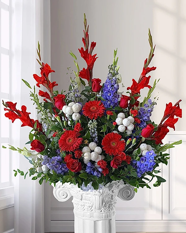 Mantos florales para sepelios