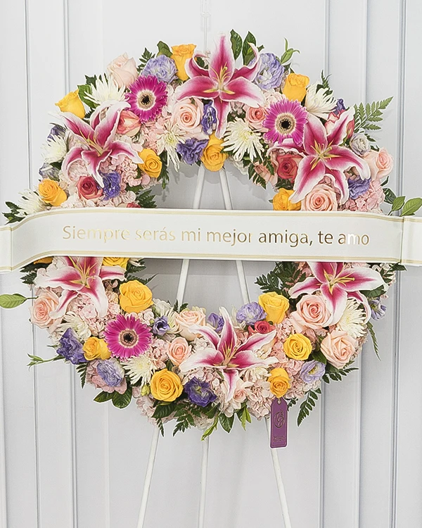 Coronas fúnebres para velorio en Magdalena del Mar